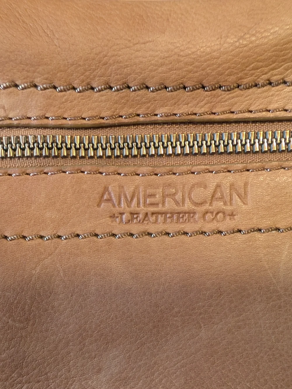 American Company Crossbody with matching card wallet.